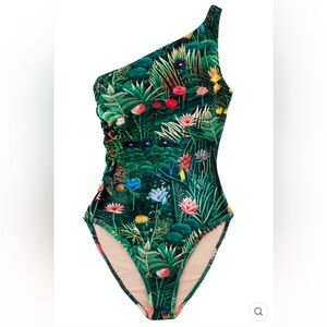 New Samantha Pleet DREAM FLORAL CASCADE SWIMSUIT 4x